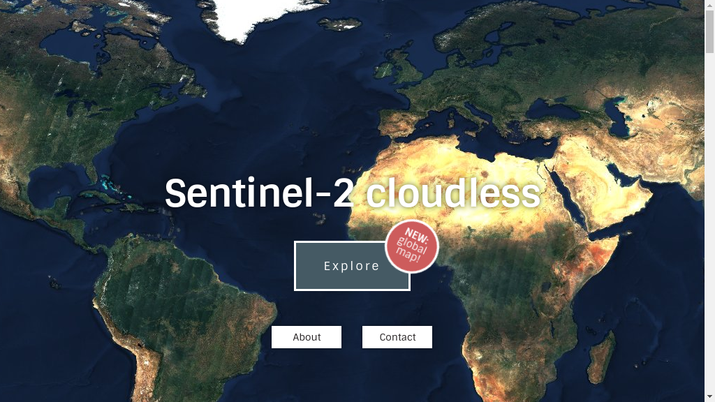 Sentinel-2 cloudless